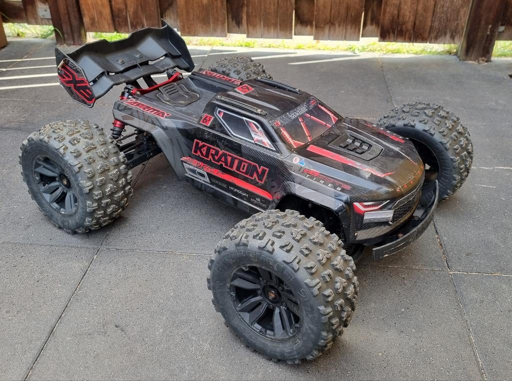 Arrma Kraton 6s EXB V6, Elektro, Gebruikt, Auto offroad, Ophalen of Verzenden
