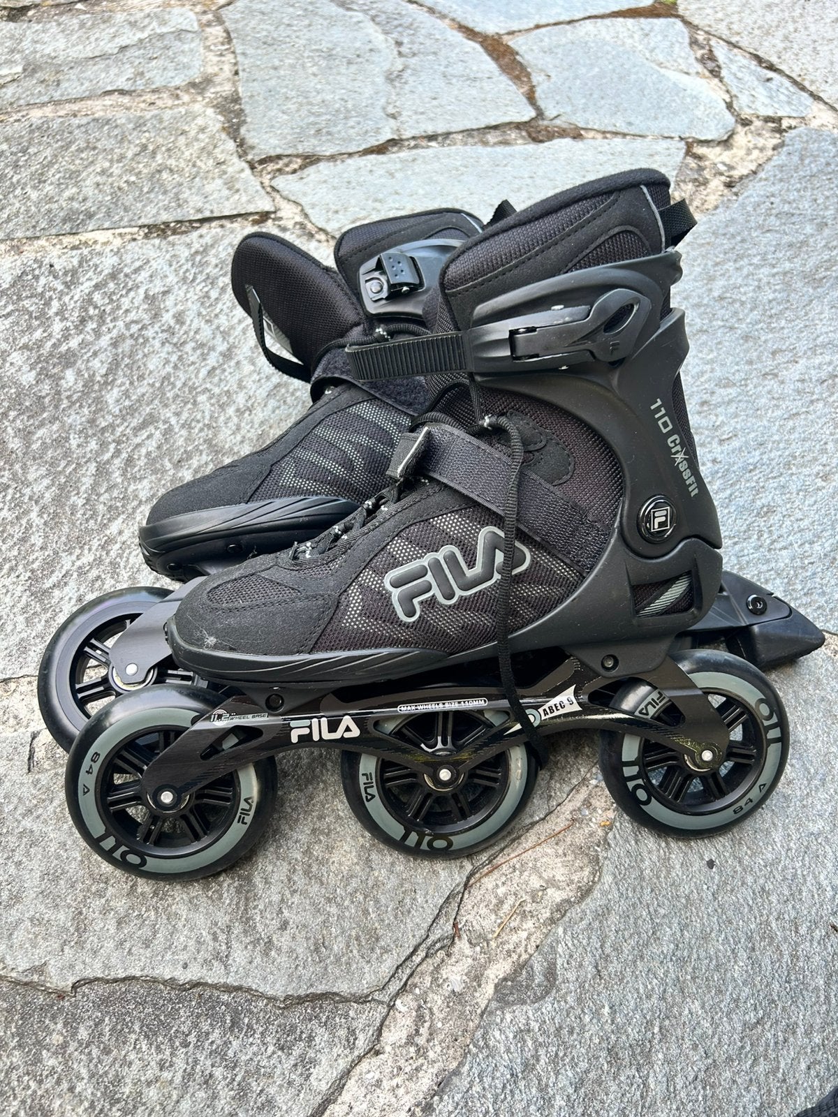Z.g.a.n. Fila Crossfit 110 Inline skates, mt 41, Ophalen of Verzenden, Zo goed als nieuw, Overige merken