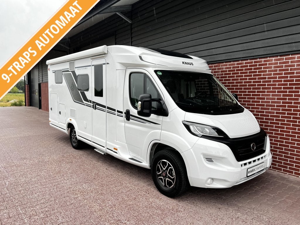Knaus Van TI Vansation 650 MEG Automaat/Nieuwstaat/TV Schote, Caravans en Kamperen, Campers, Automaat, Fiat, 6 tot 7 meter, Bedrijf
