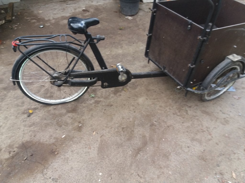 Bakfiets met versnellingen antiek, Ophalen, Gebruikt, 1 kind