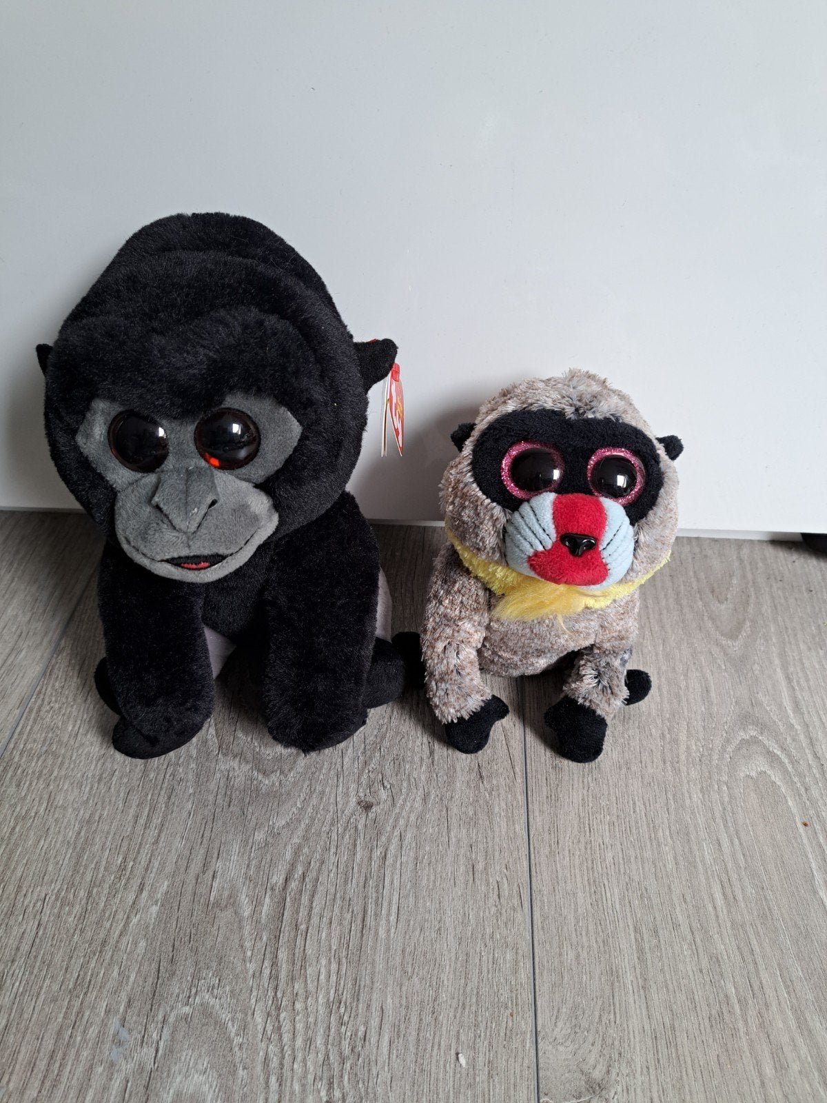 Ty Beanie boo apen knuffels, Ophalen of Verzenden, Zo goed als nieuw, Overige typen
