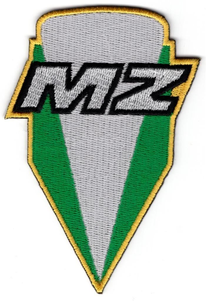 MZ motorcycles stoffen opstrijk patch embleem #1, Motoren, Ophalen of Verzenden, Nieuw