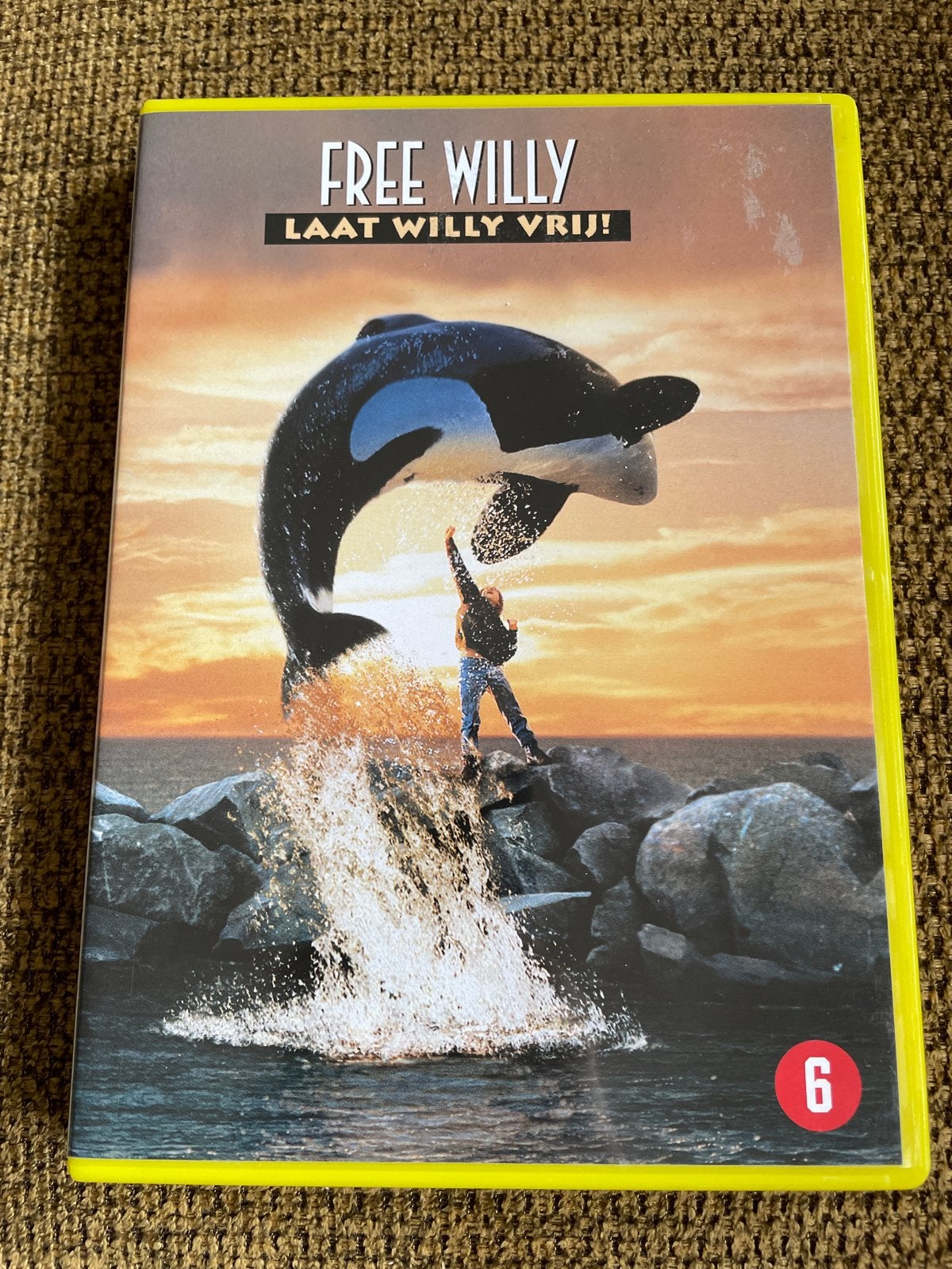 Free Willy - Laat Willy Vrij! Dvd, Nederlands, Zo goed als nieuw, Vanaf 6 jaar, Inclusief doosje