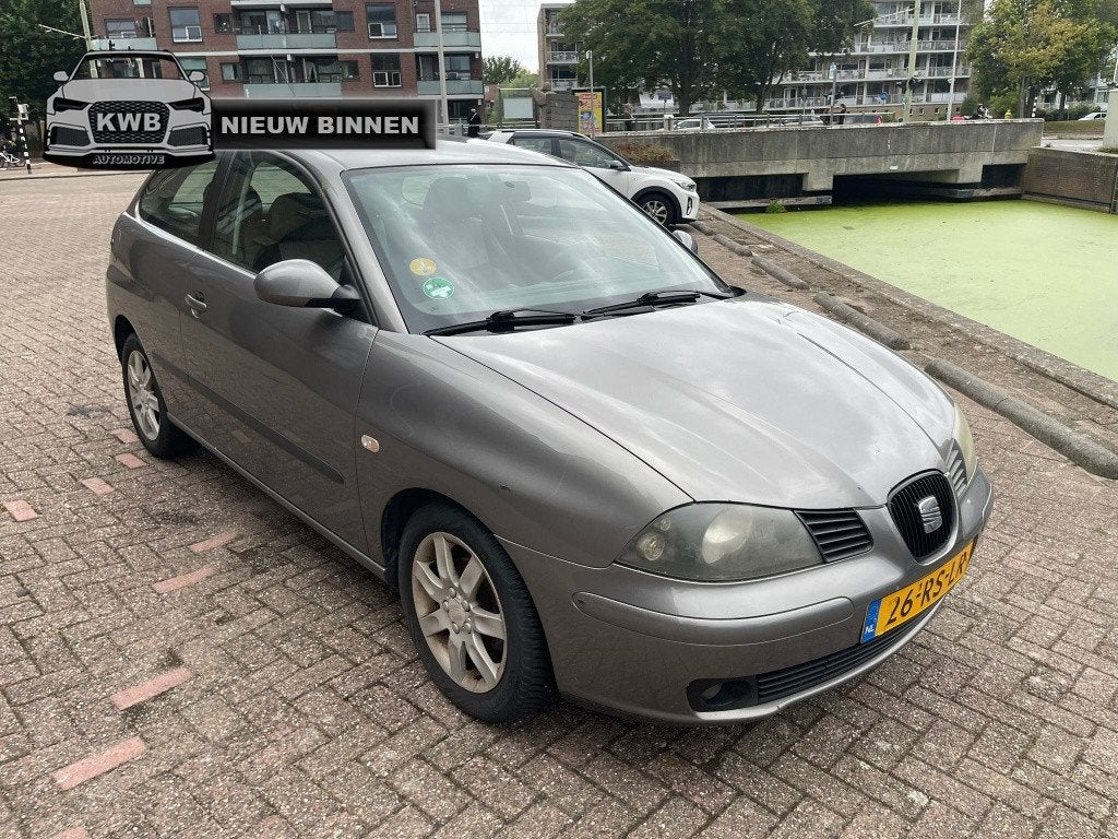 SEAT Ibiza 1.4-16V Sensation zo meenemen inruil auto, Auto's, 4 cilinders, Automatische klimaatregeling, Ibiza, Origineel Nederlands