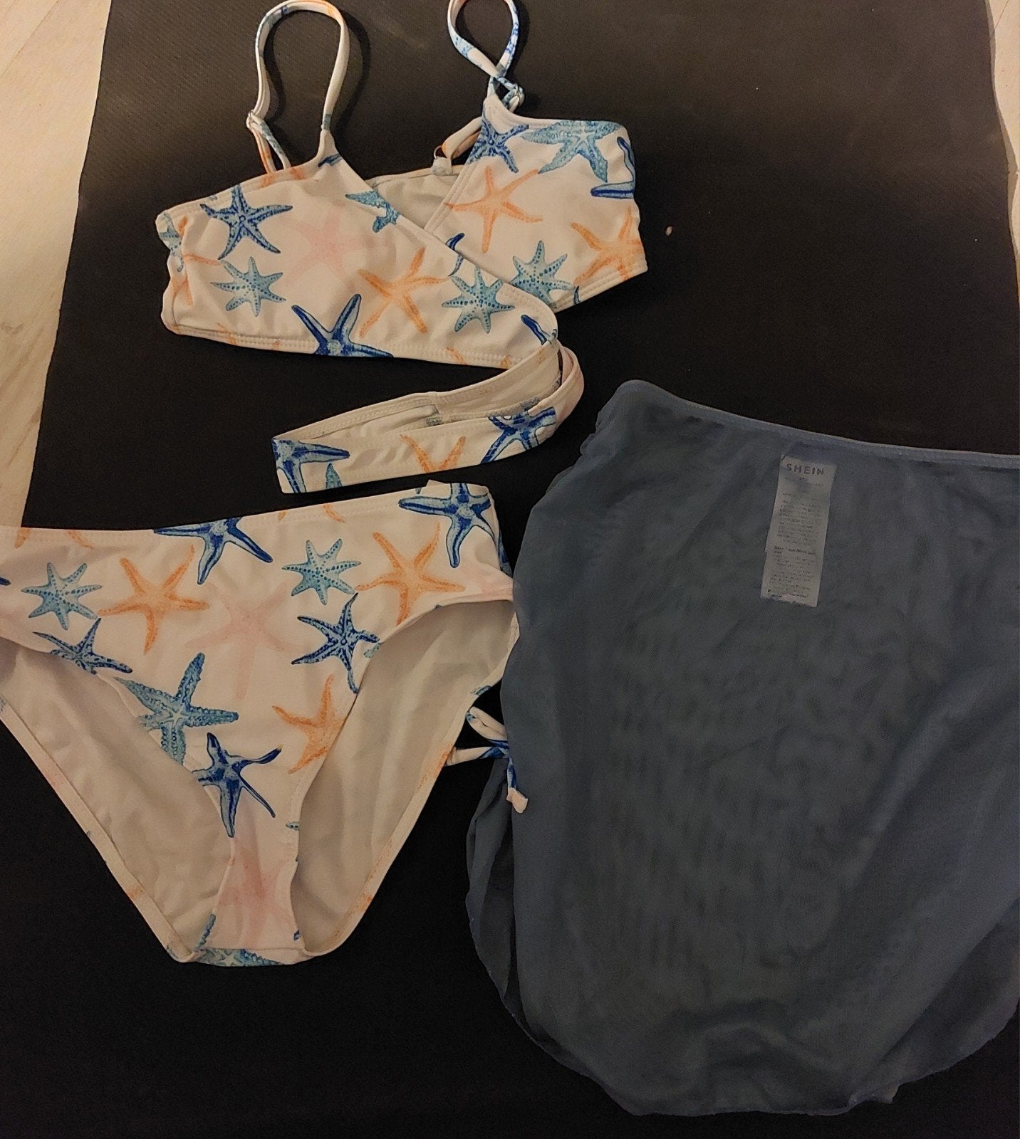 Shein Bikini met Zeesterprint - Nieuw zonder prijskaartje, Ophalen of Verzenden, Nieuw