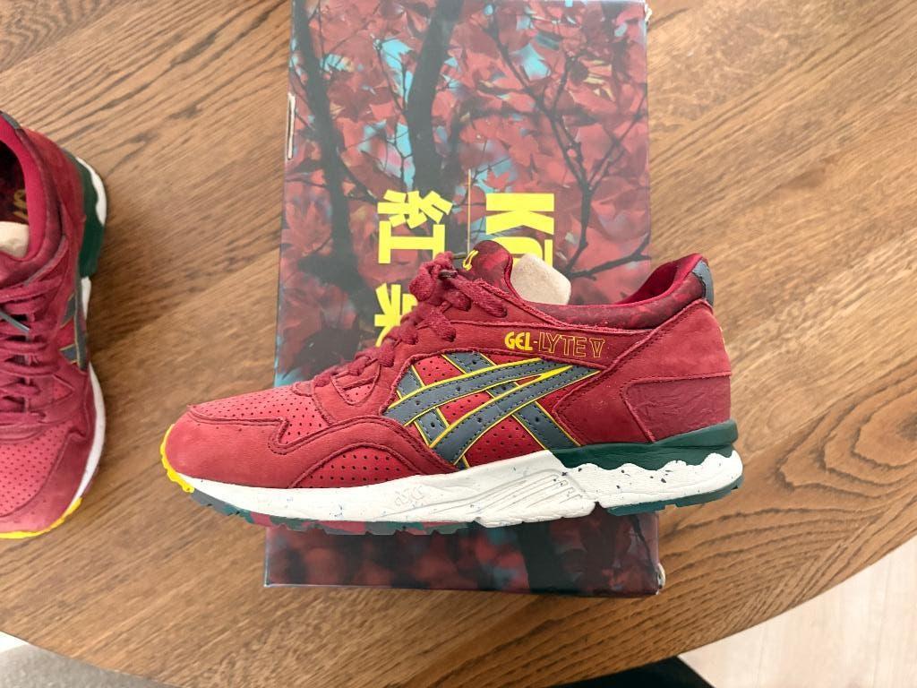 Asics Gel Lyte-V TGWO koyo - maat 40,5 - zgan, Overige kleuren, Ophalen of Verzenden, Asics, Sneakers of Gympen