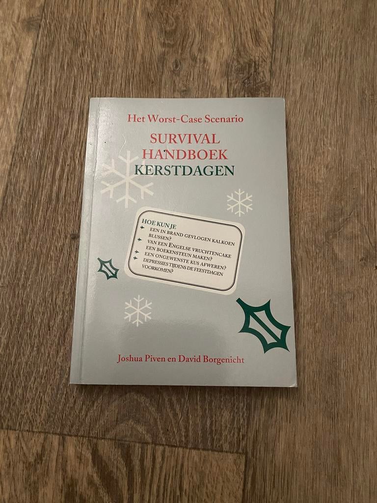 J. Piven - Survival Handboek Kerstdagen, Boeken, Ophalen of Verzenden, Gelezen, J. Piven; D. Borgenicht