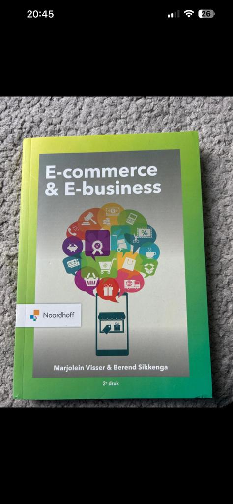 E-commerce en e-business, Ophalen of Verzenden, Zo goed als nieuw, Economie en Marketing