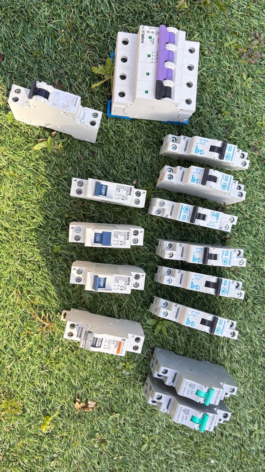 Diverse installatieautomaten en aardlekschakelaars, Ophalen of Verzenden, Gebruikt, Siemens, Installatieautomaat