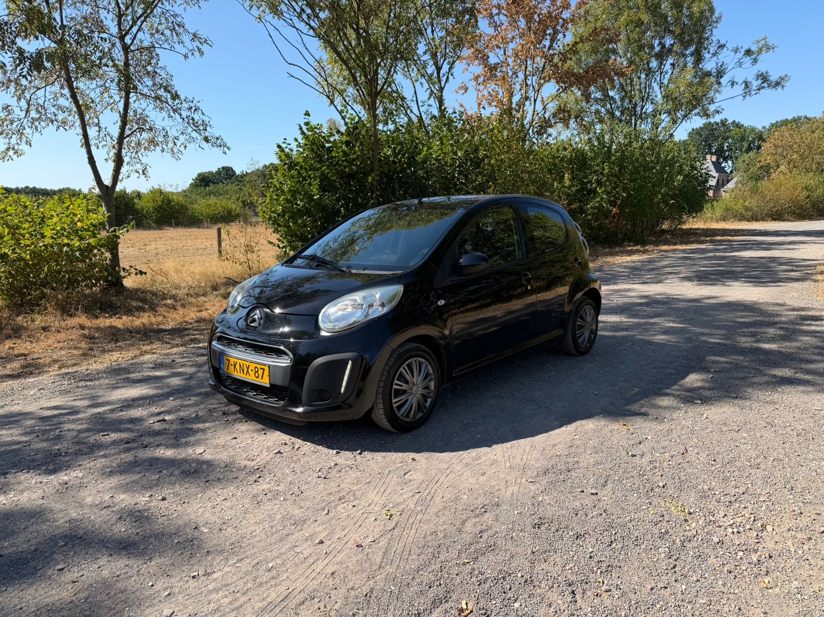 Citroën C1 Sensodrive AUTOMAAT, AC, NAVI, NIEUWE KOPPELING, Auto's, Euro 5, Stof, Zwart, 4 stoelen