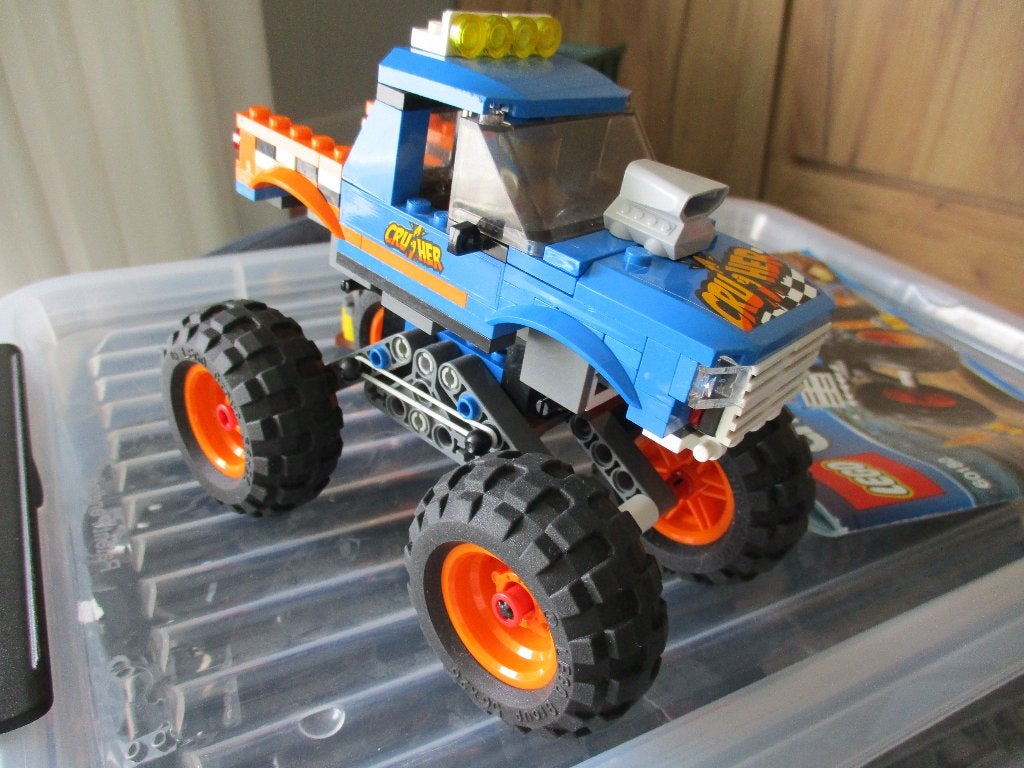 LEGO City Monstertruck - 60180, Ophalen of Verzenden, Gebruikt, Complete set, Lego