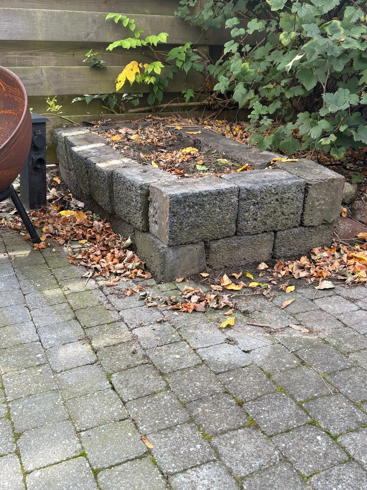 26 Betonnen blokken voor border of plantenbak, Tuin en Terras, Ophalen, Gebruikt, Blok, Beton