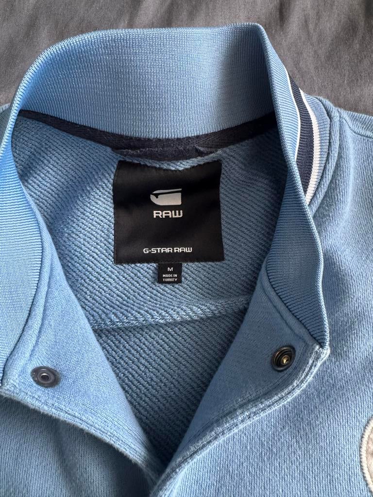 G-Star RAW Bomberjack - Maat M, Ophalen of Verzenden, Zo goed als nieuw, Maat 48/50 (M), Blauw