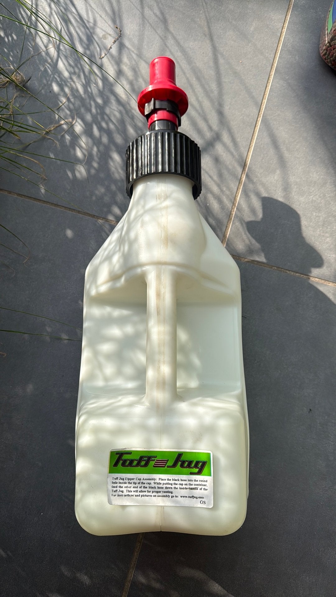 Tuff jug benzine kan 10 l, Ophalen of Verzenden, Zo goed als nieuw