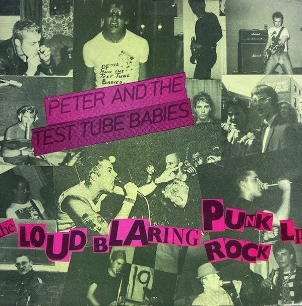 peter and the test tube babies/the loud blaring punk rock lp, Cd's en Dvd's, Vinyl | Rock, LP, Gebruikt, Verzenden, Punk Rock