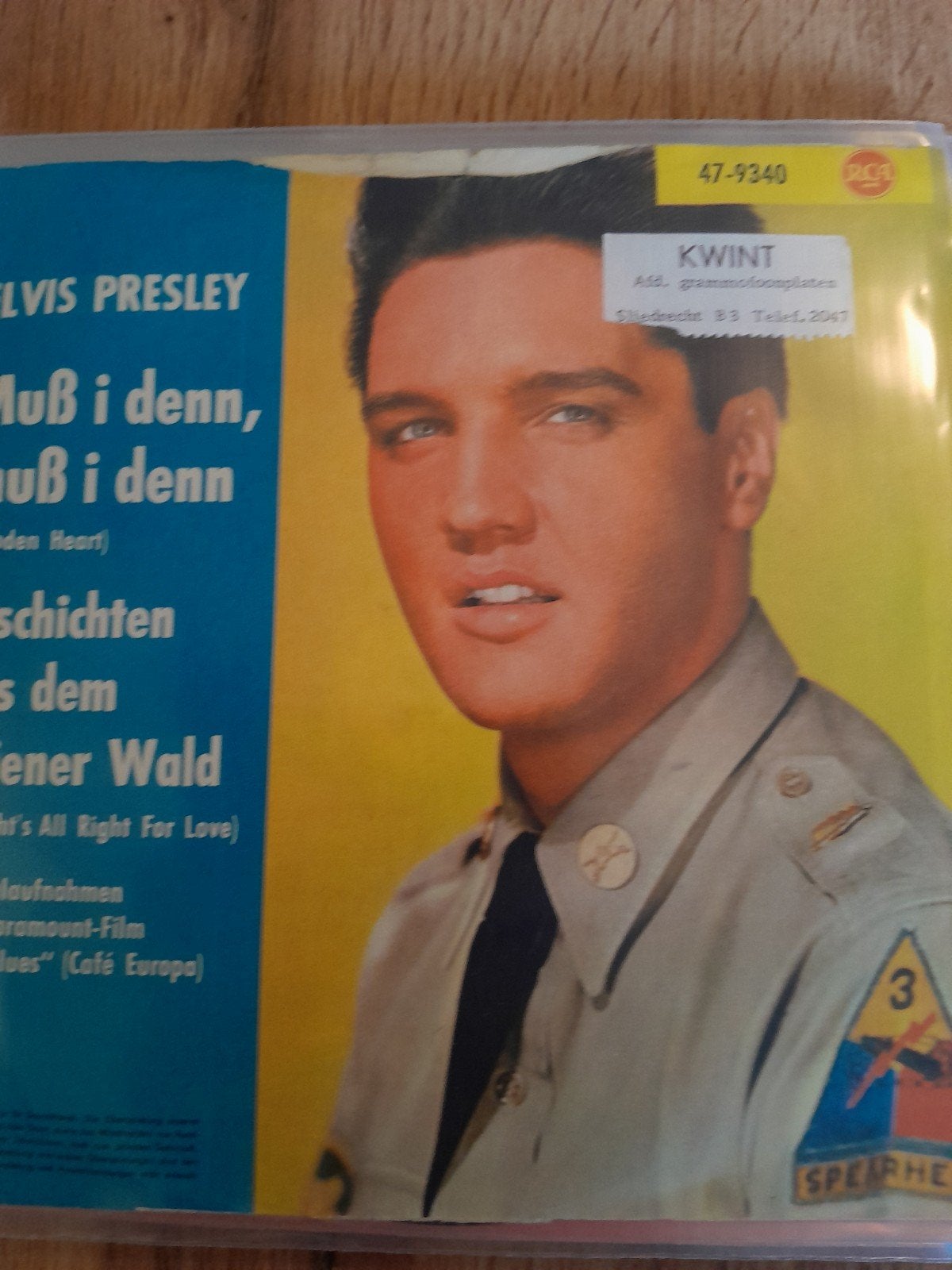 elvis presley 7inch mub i denn mub i denn, Ophalen of Verzenden, Zo goed als nieuw, Pop