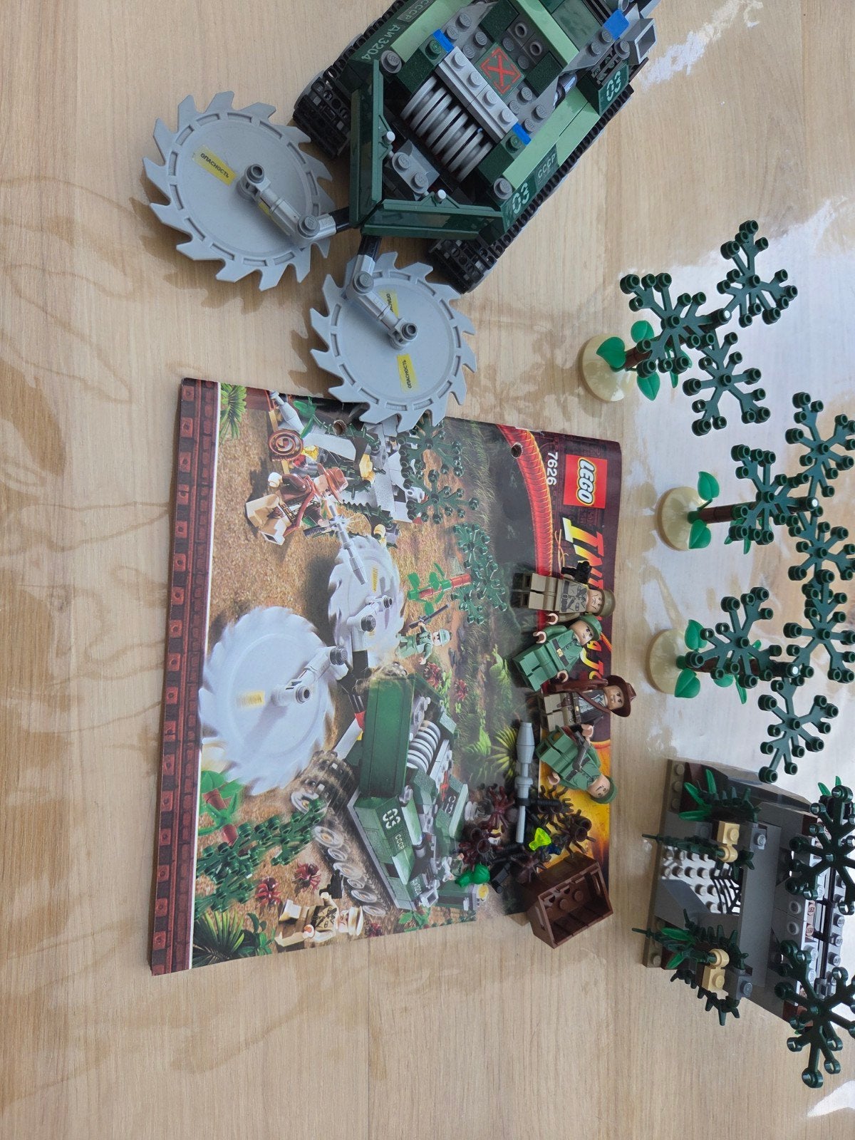 lego indiana jones set 7626, Kinderen en Baby's, Speelgoed | Duplo en Lego, Ophalen of Verzenden, Zo goed als nieuw
