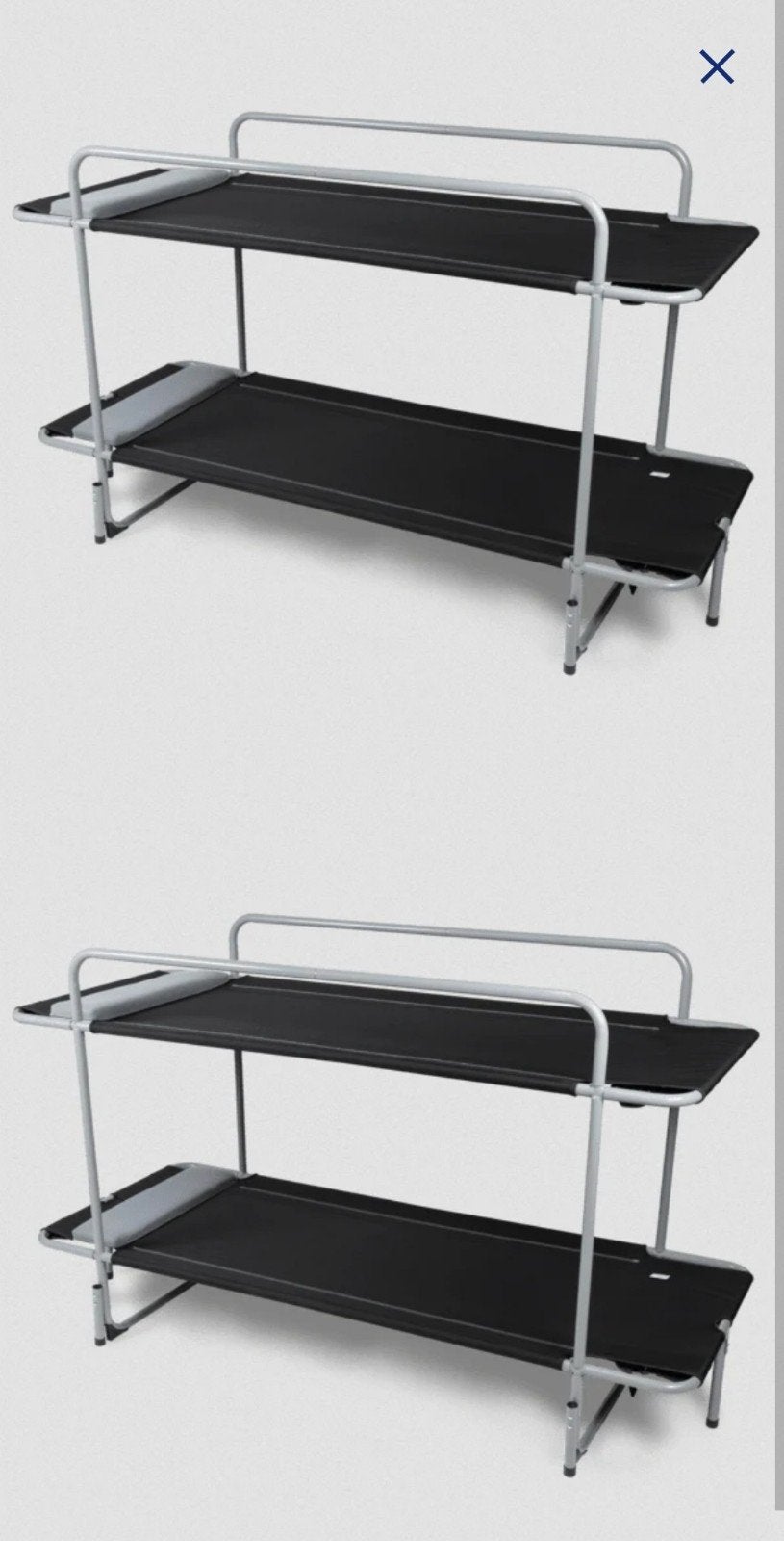 1x Kampa stapelbed voor op de camping, Ophalen, Overige