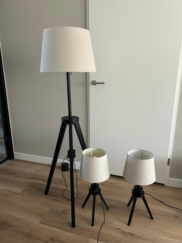 IKEA LAUTERS vloerlamp & tafellamp, Ophalen, Gebruikt, 150 tot 200 cm