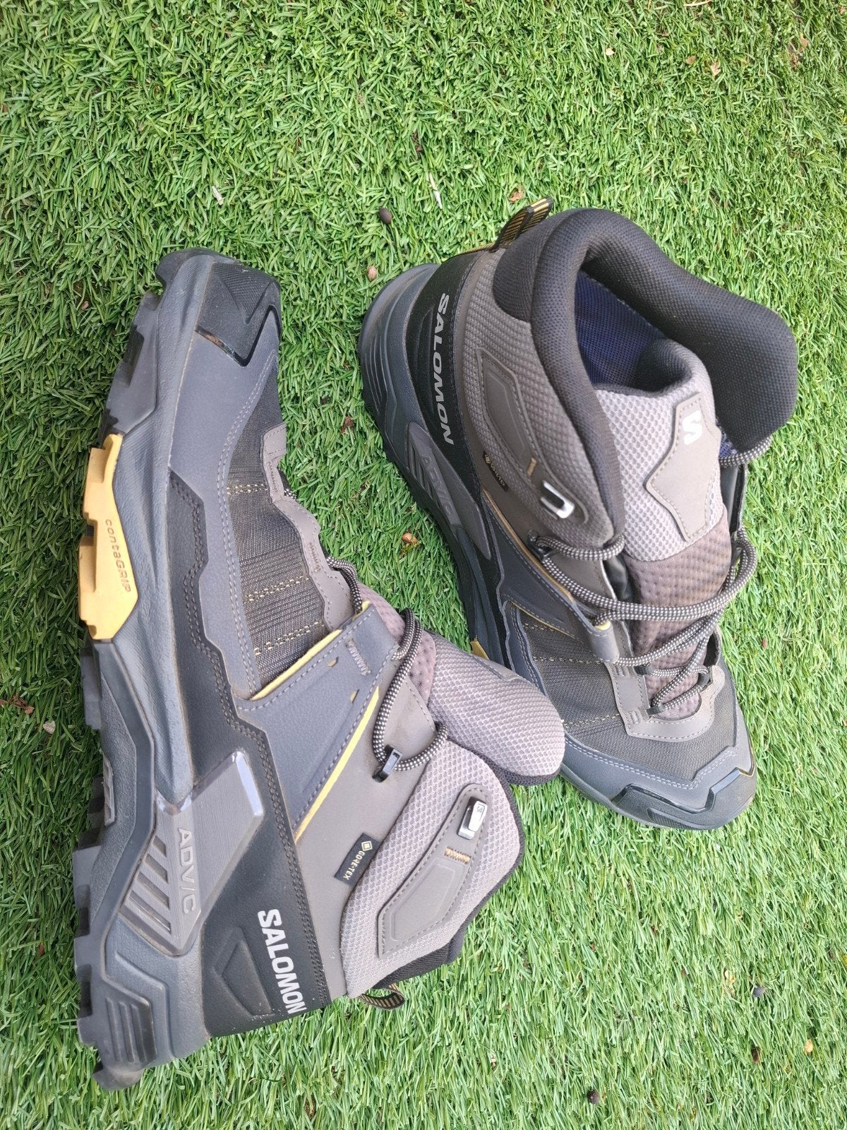 ZGAN Salomon X Ultra 5 Mid Gore-Tex schoenen  Mt 48 UK 12,5, Ophalen of Verzenden, Gebruikt, Schoenen