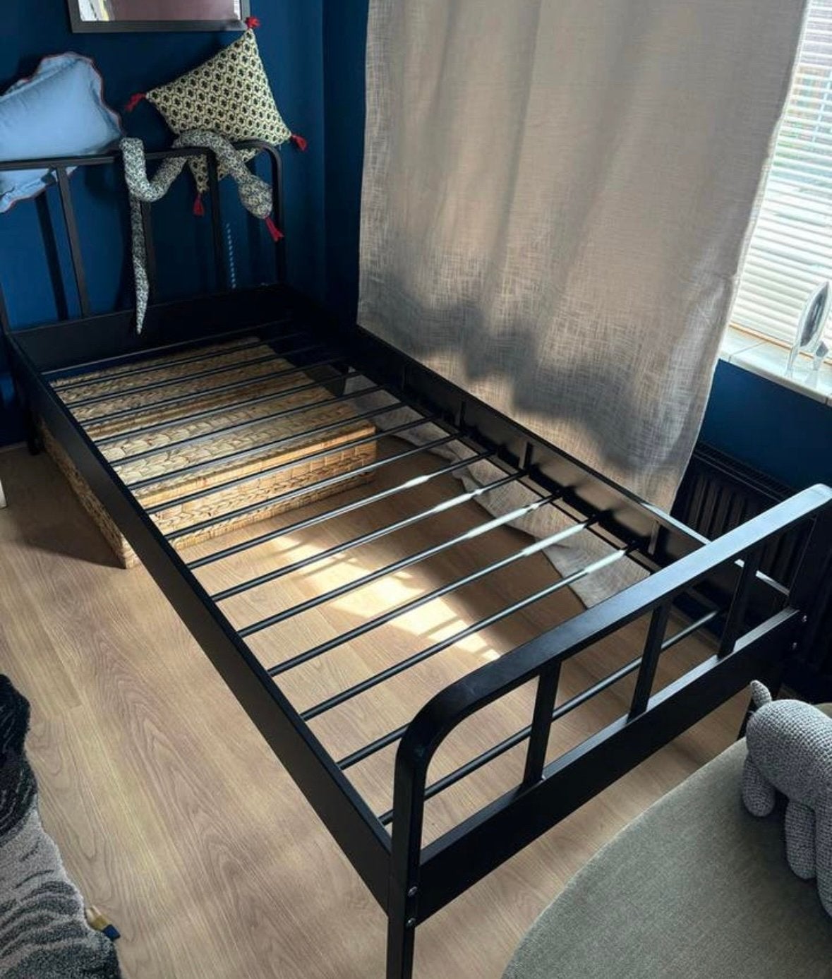 Gratis bed Woood 90x200, Ophalen, Gebruikt, 90 cm, Eenpersoons