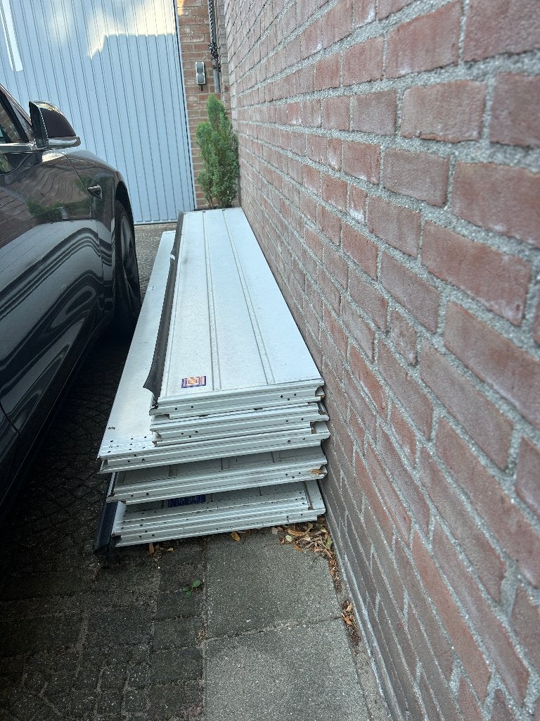 Nog nooit zo laag geprijsd! Sectionaal Garagedeur, Doe-het-zelf en Verbouw, Deuren en Horren, Ophalen, Kunststof, Gebruikt, Garagedeur