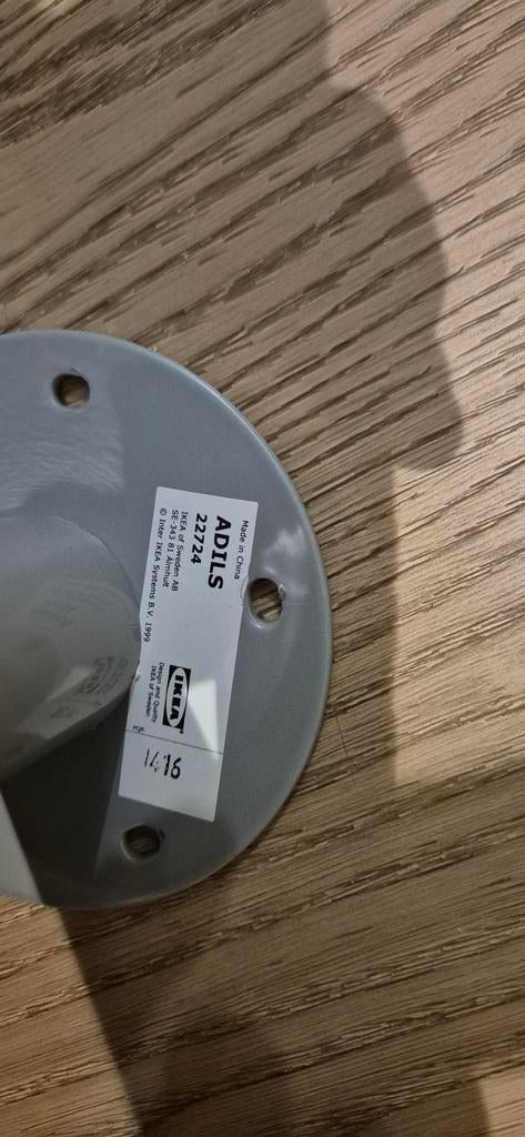 IKEA ADILS Tafelpoten - Grijs (4 stuks), Tafelpoot, Minder dan 50 cm, Gebruikt, 50 tot 100 cm