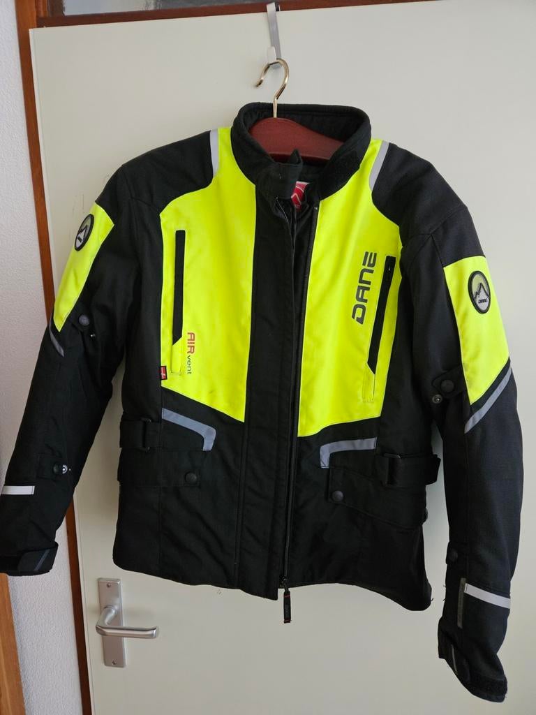 Dane dames motorjas maat 46 z.g.a.n., Ophalen of Verzenden, Tweedehands, Dames, Jas | textiel