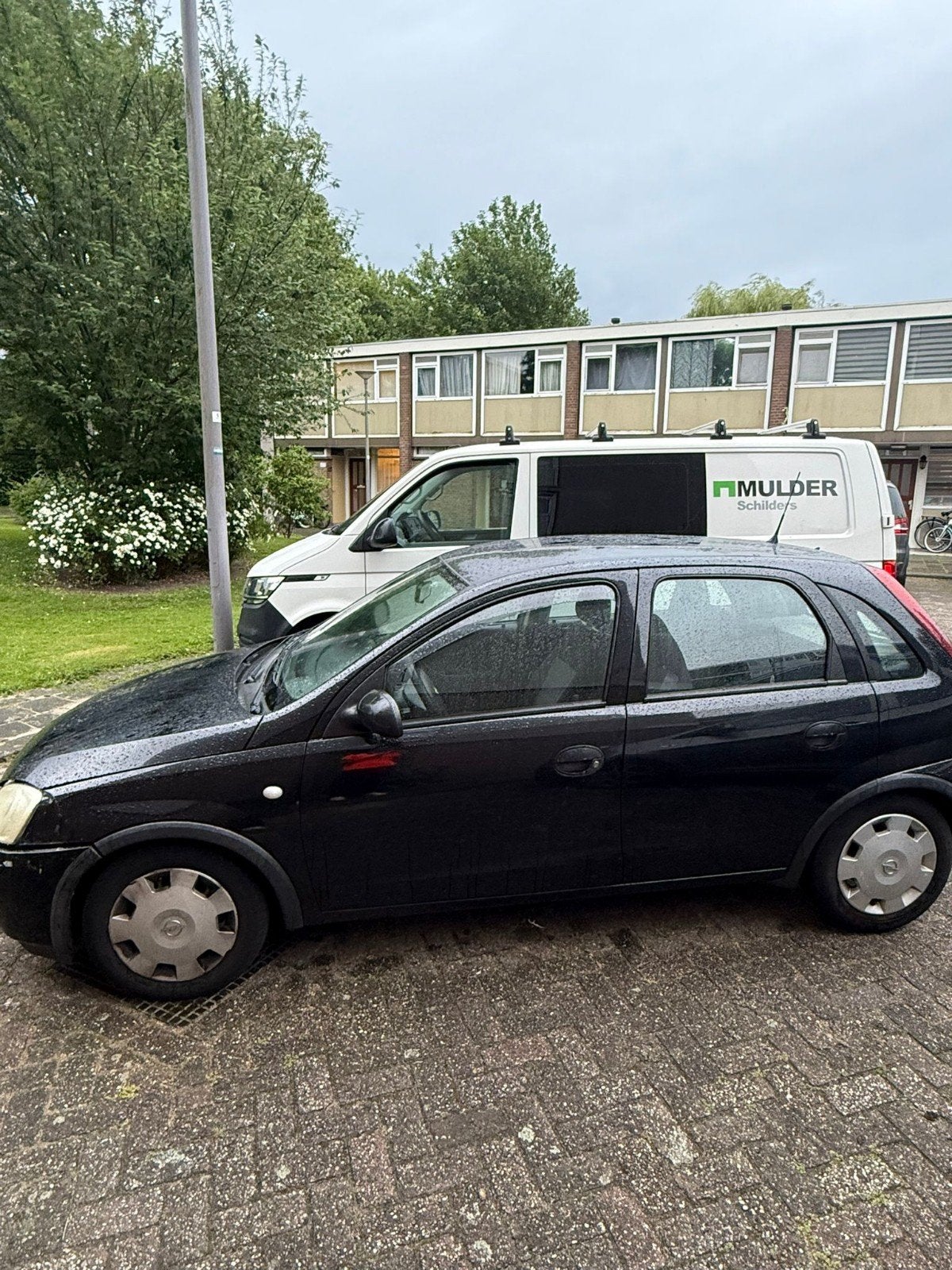 (DEFECT) Opel Corsa 1.0 5D 2006 Zwart, Auto's, Voorwielaandrijving, 450 kg, Handgeschakeld, 19 km/l