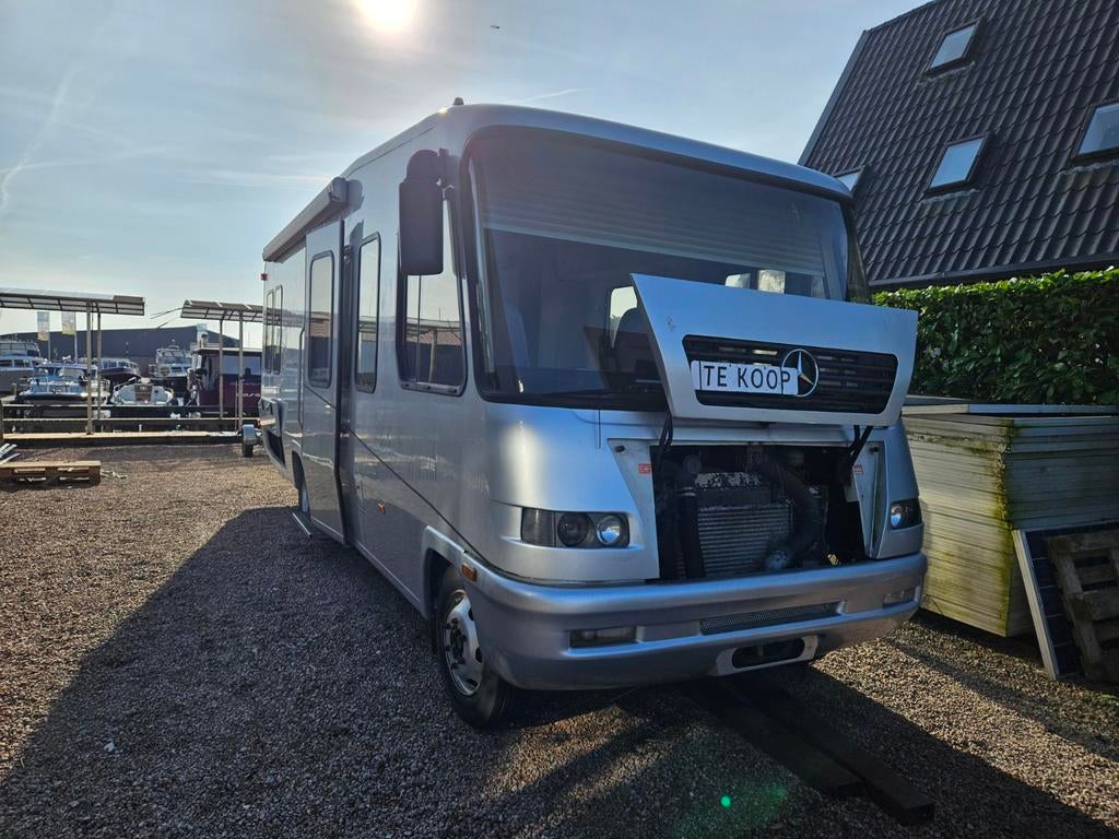 Mercedes-Benz Mercedes 1997 Grijs, Caravans en Kamperen, Campers, Diesel, Particulier