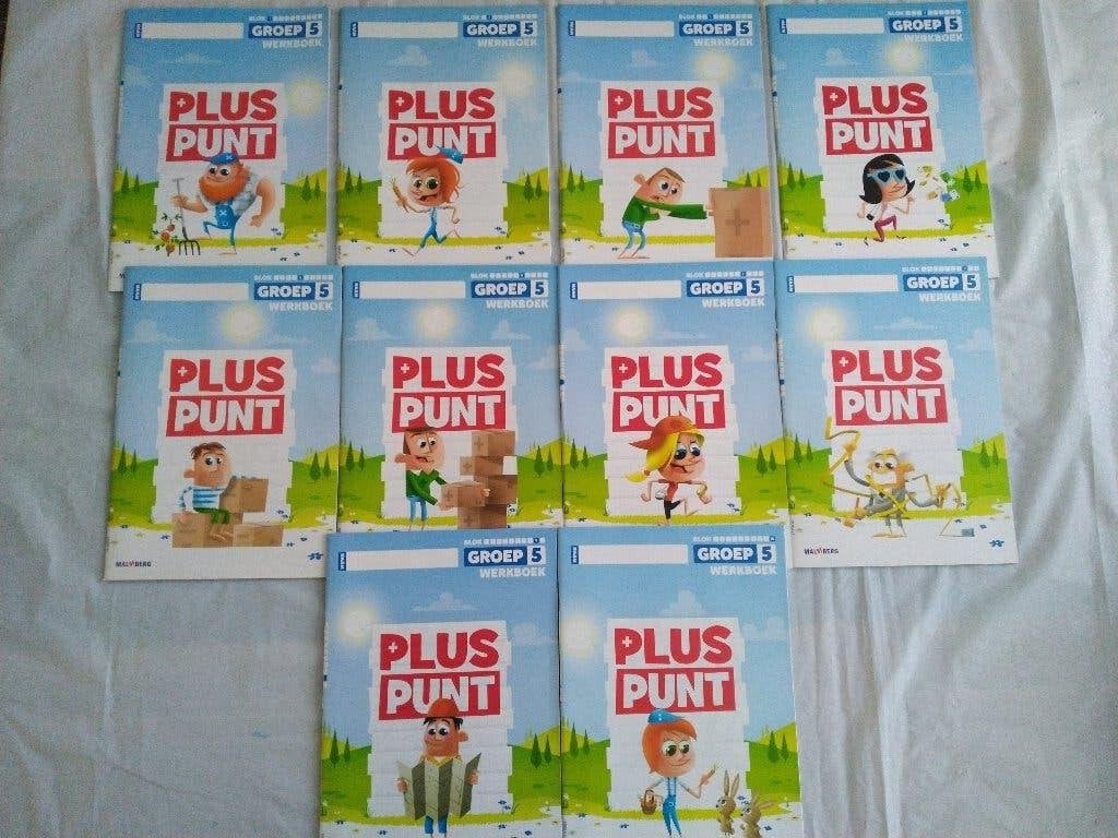 Pluspunt - Groep 5 - Werkboek Blok 1 t/m 10 voor €40,-, Ophalen of Verzenden, Nieuw, Overige niveaus, Overige vakken