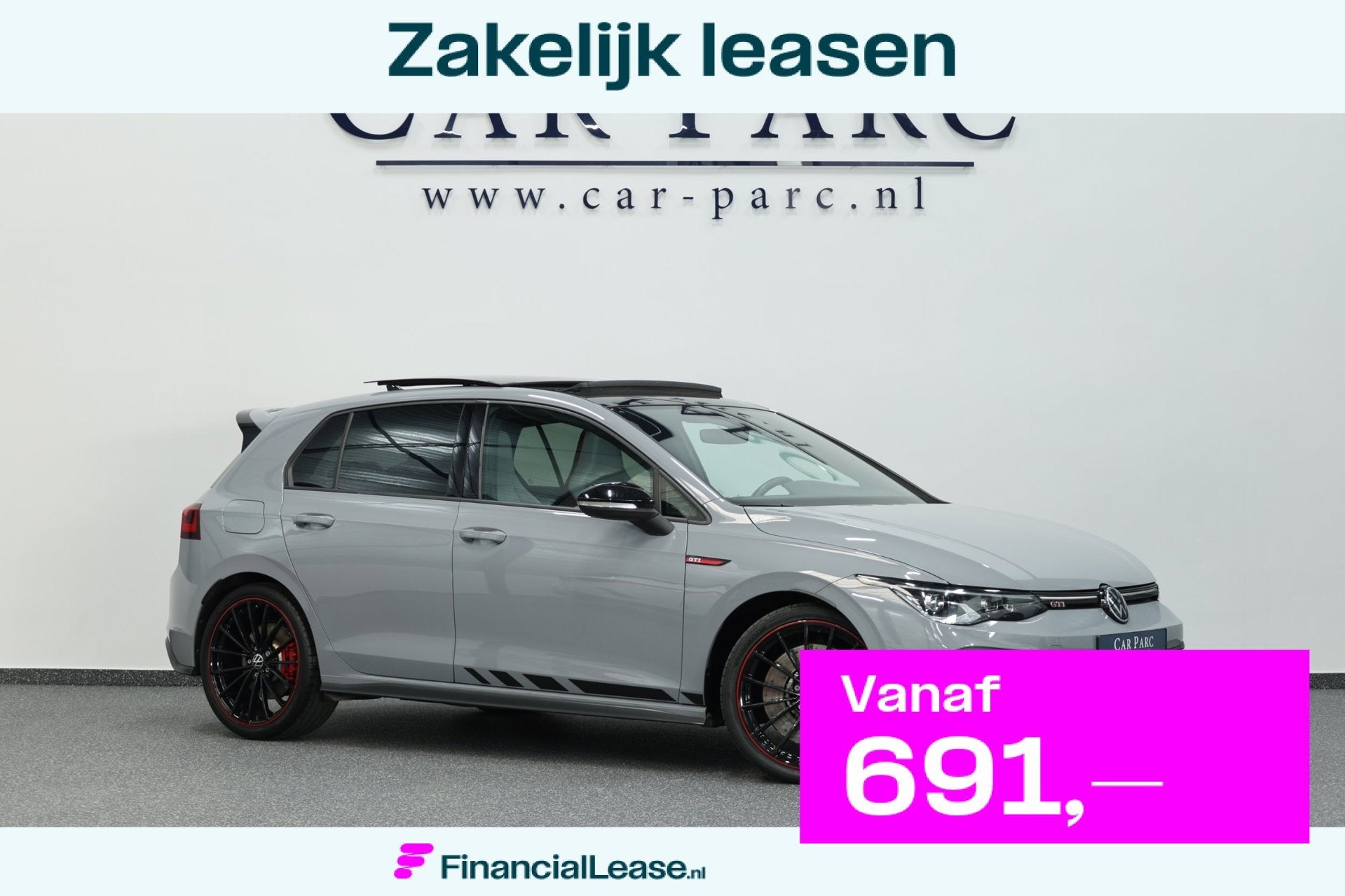 Volkswagen Golf 2.0 TSI GTI Clubsport 45 Jahre Edition 300+P, Dealer onderhouden, 4 cilinders, 1984 cc, Bedrijf