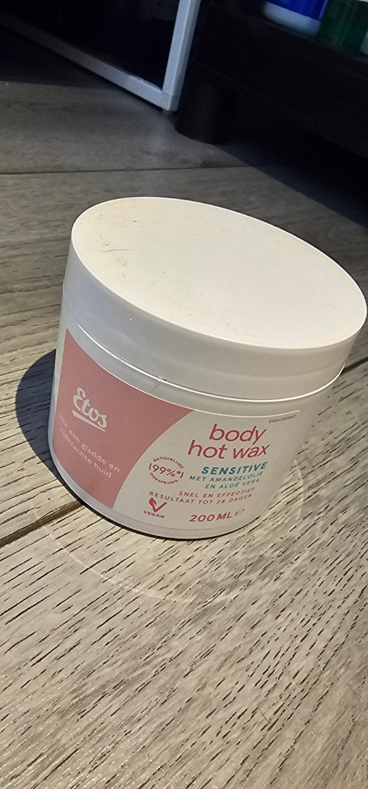 Etos Body Hot Wax - Onthaarwax voor gevoelige huid, Sieraden, Tassen en Uiterlijk, Ophalen of Verzenden, Nieuw, Overige typen