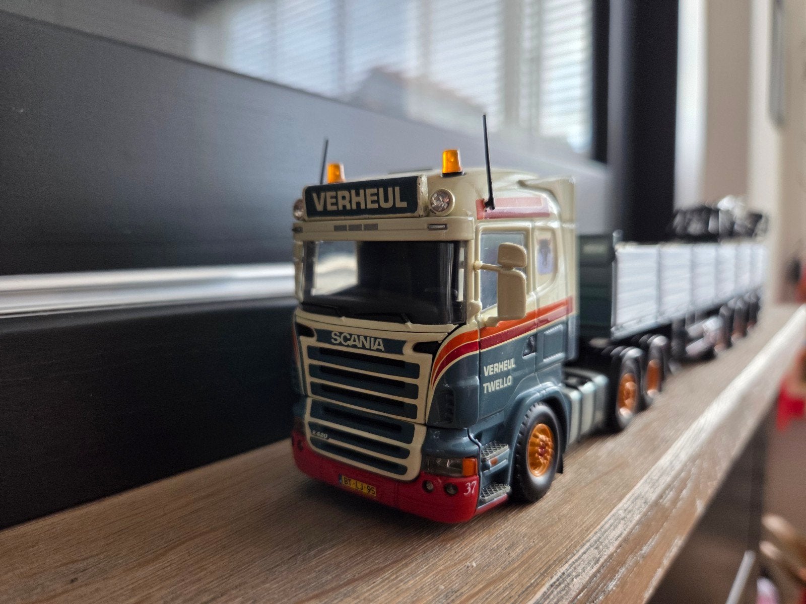 Tekno Scania Verheul, Ophalen of Verzenden, Zo goed als nieuw, Bus of Vrachtwagen, Tekno