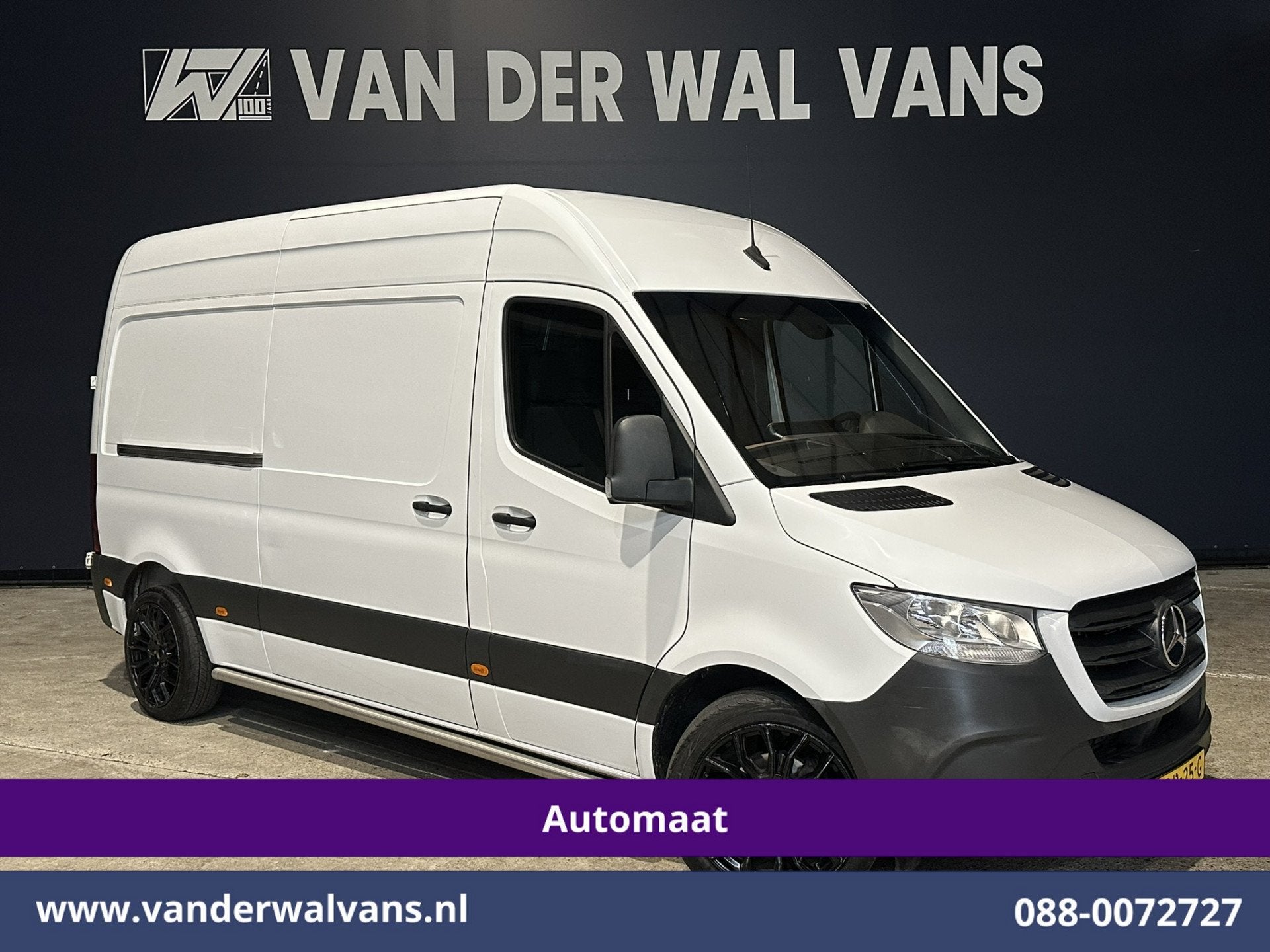 Mercedes-Benz Sprinter 314 CDI 143pk 9G-Tronic Automaat L2H2, Dealer onderhouden, Stof, Gebruikt, 2000 kg