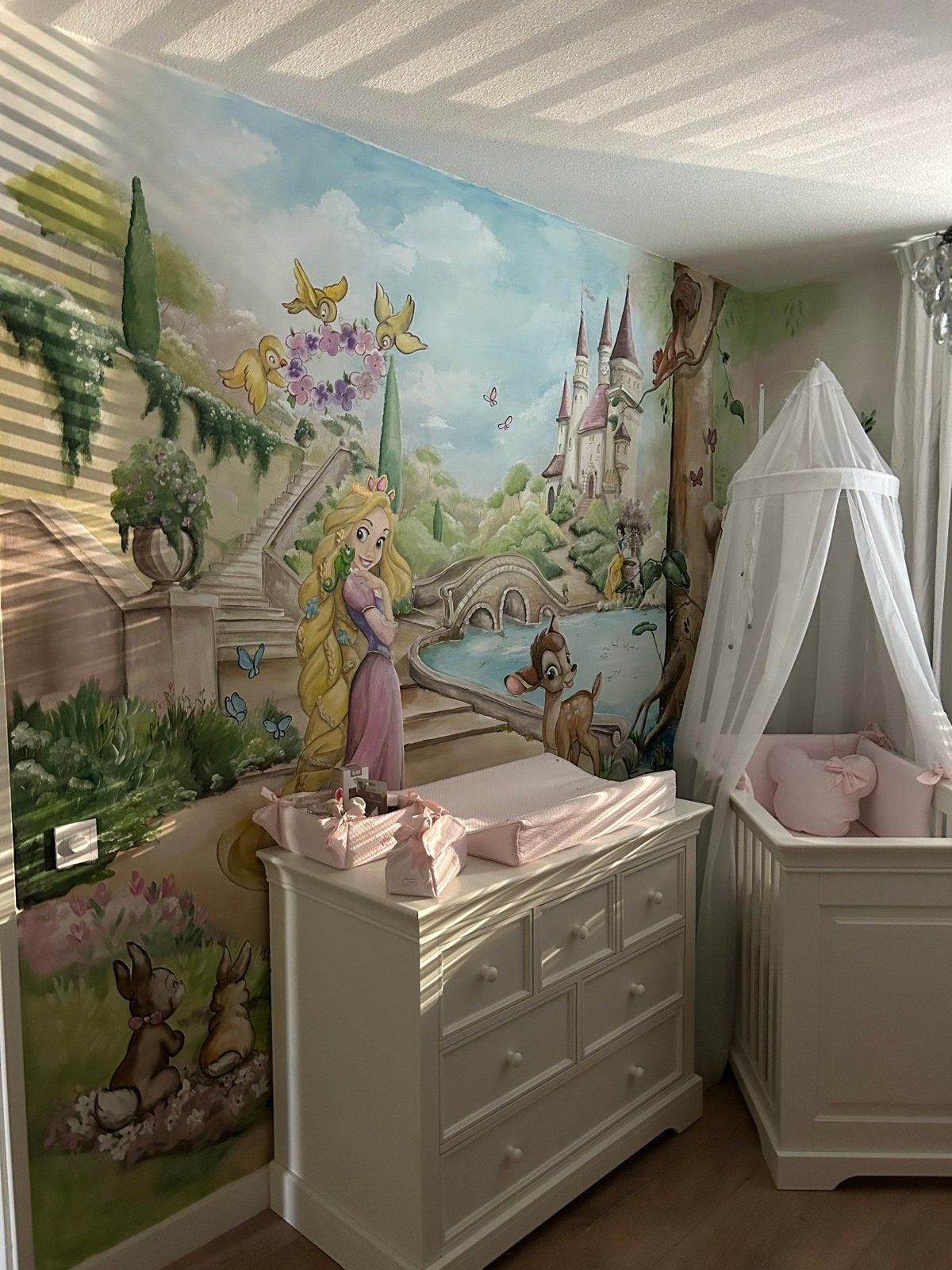 Kidsmill Chateau Commode en Ledikant Wit, Ophalen, Gebruikt, 50 tot 70 cm, 100 cm of meer