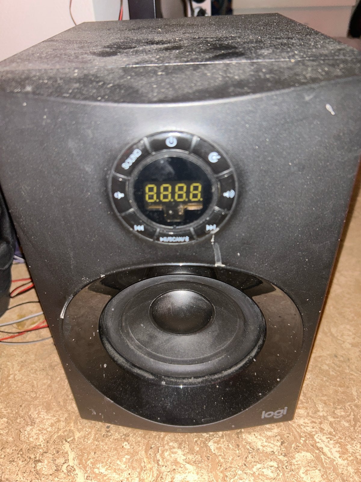 Logitech Z906 5.1 Surround Sound Speakerset - Gebruikt, Gebruikt, Logitech, Speakerset, AUX-ingang