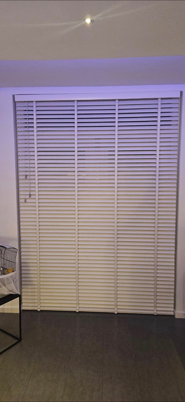 Witte jaloezie 175 x 240 cm – nette staat, Ophalen, Zo goed als nieuw, Wit