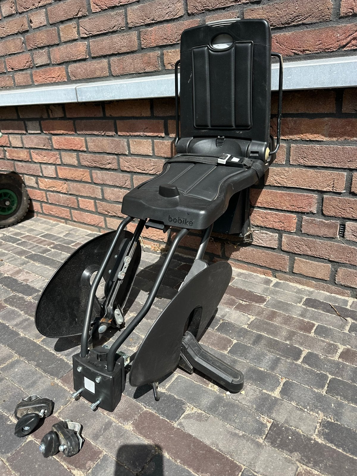 Bobike Achterzitje voor fiets - Gebruikt, Fietsen en Brommers, Fietsaccessoires | Fietsstoeltjes, Ophalen, Achterzitje, 9 t/m 18 kg