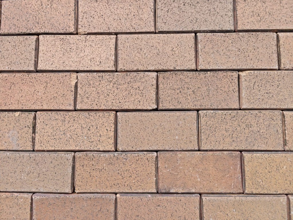 Gebakken gele klinkerkei ABC klinkers K11, Tuin en Terras, Tegels en Klinkers, Ophalen, Gebruikt, Keramiek, Klinkers