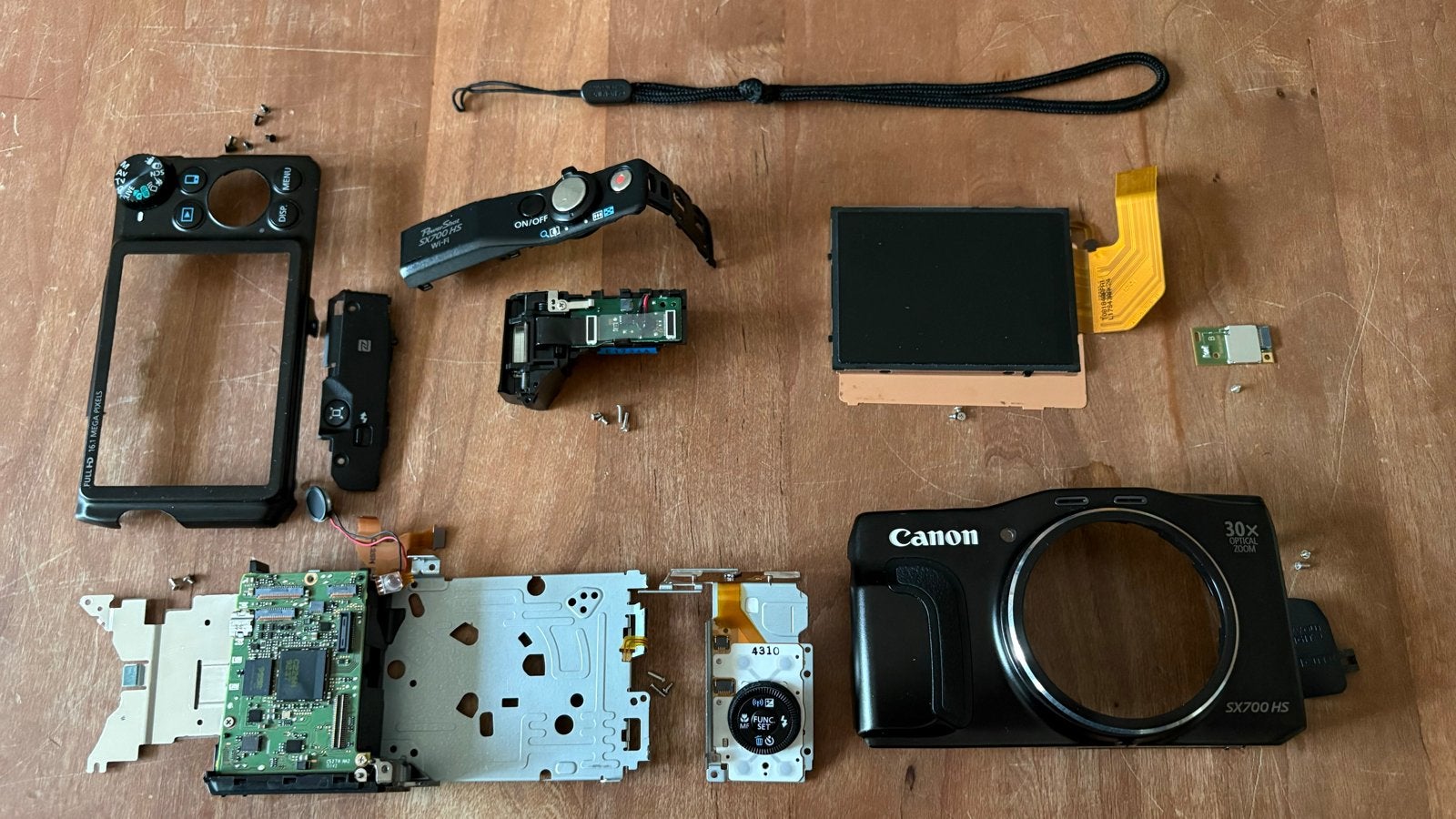Canon Powershot SX700 HS onderdelen, Canon, Ophalen of Verzenden, Compactcamera, Niet werkend
