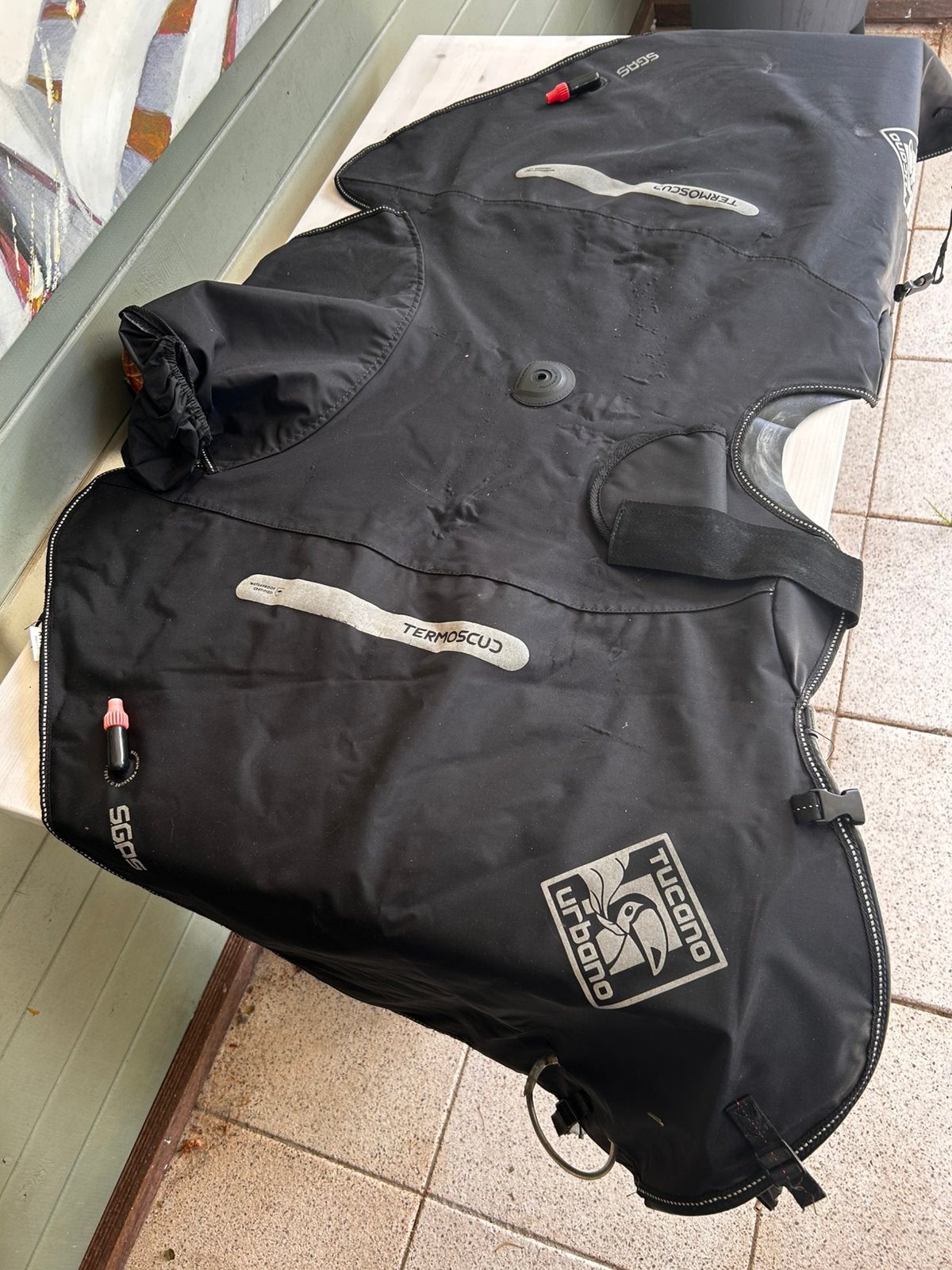 Beenkleed Tucano Urbano voor Vespa R170-X, Ophalen, Zo goed als nieuw