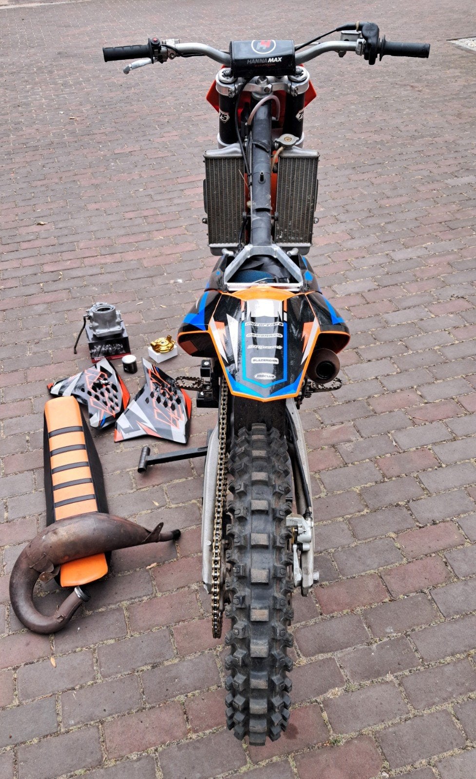 ktm sx 125 2007->144, kapot, 6 versnellingen, Ophalen, Overige merken, Gebruikt