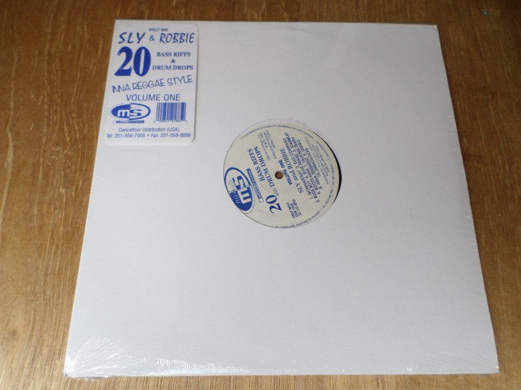Sly & Robbie - 20 Bass Riffs And Drum Drops LP Reggae Dub, LP, Overige genres, Ophalen of Verzenden, Inclusief binnenhoes