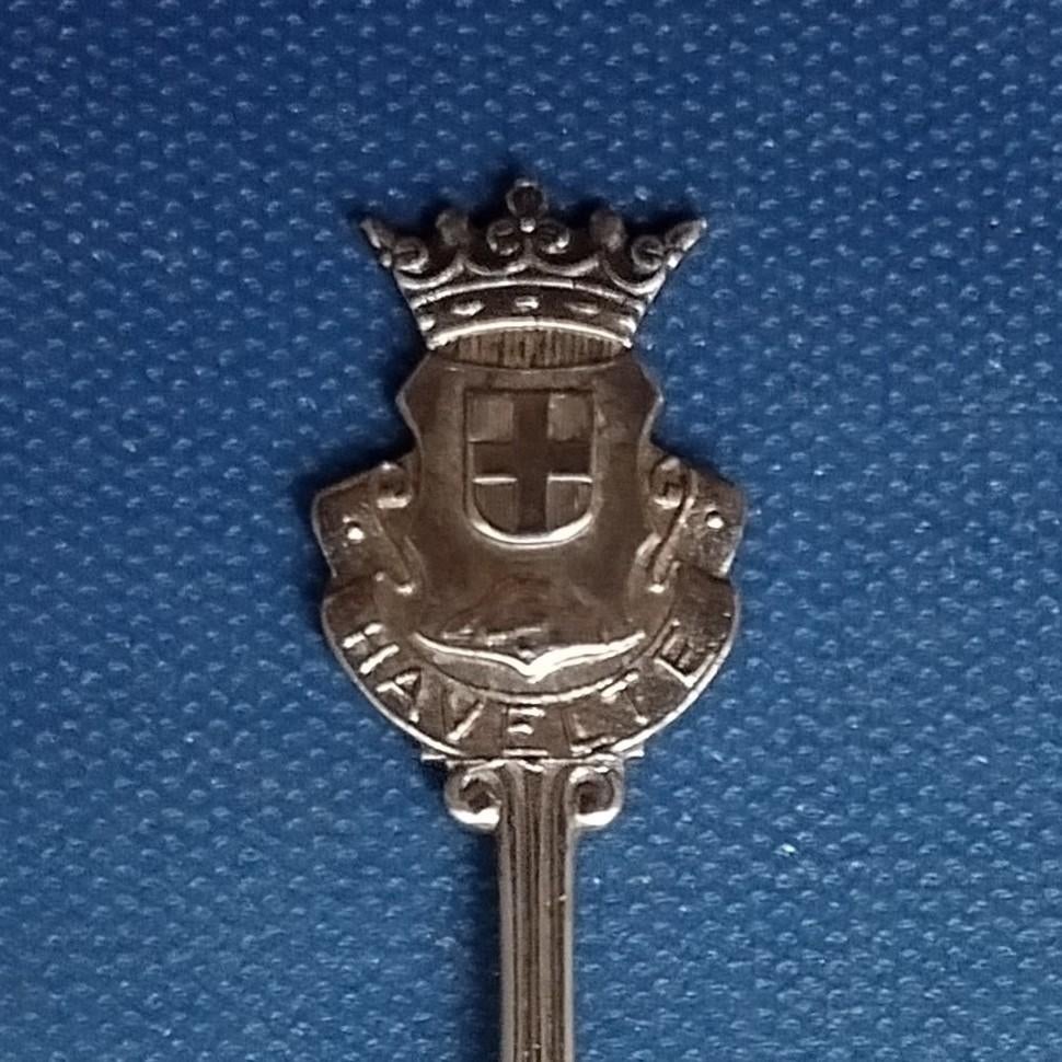 verzilverd lepeltje Havelte (Zilverstad Pleet), Ophalen of Verzenden