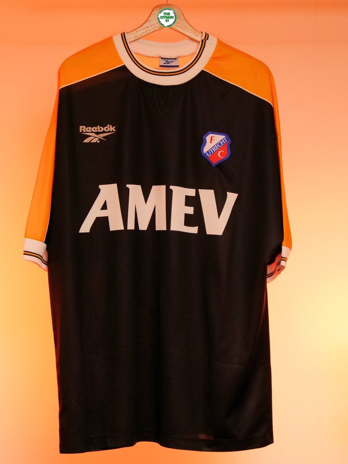 FC Utrecht 1998/1999 Uitshirt Reebok XL, Ophalen of Verzenden, Zo goed als nieuw, Buitenlandse clubs, Shirt