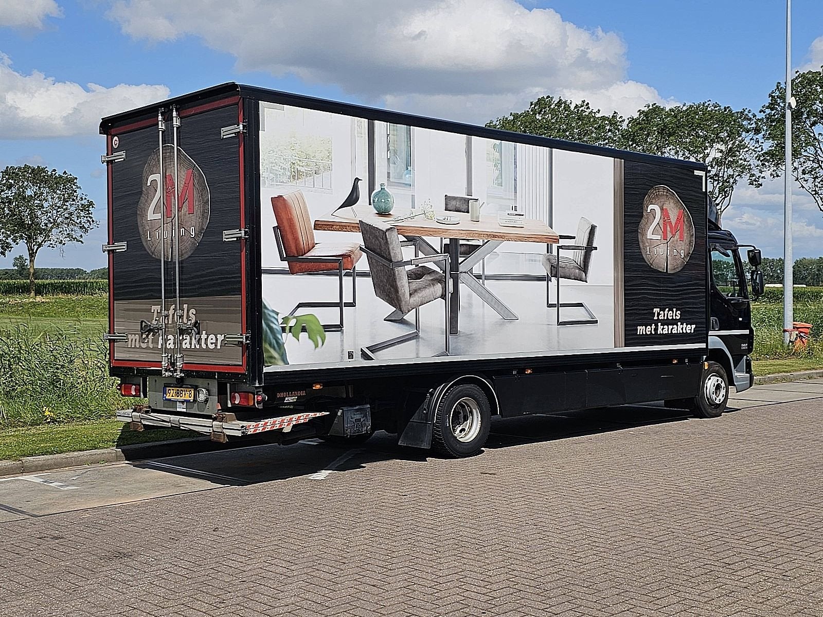 DAF LF 45.160, Auto's, Automaat, Euro 5, Stoelverwarming, Zwart