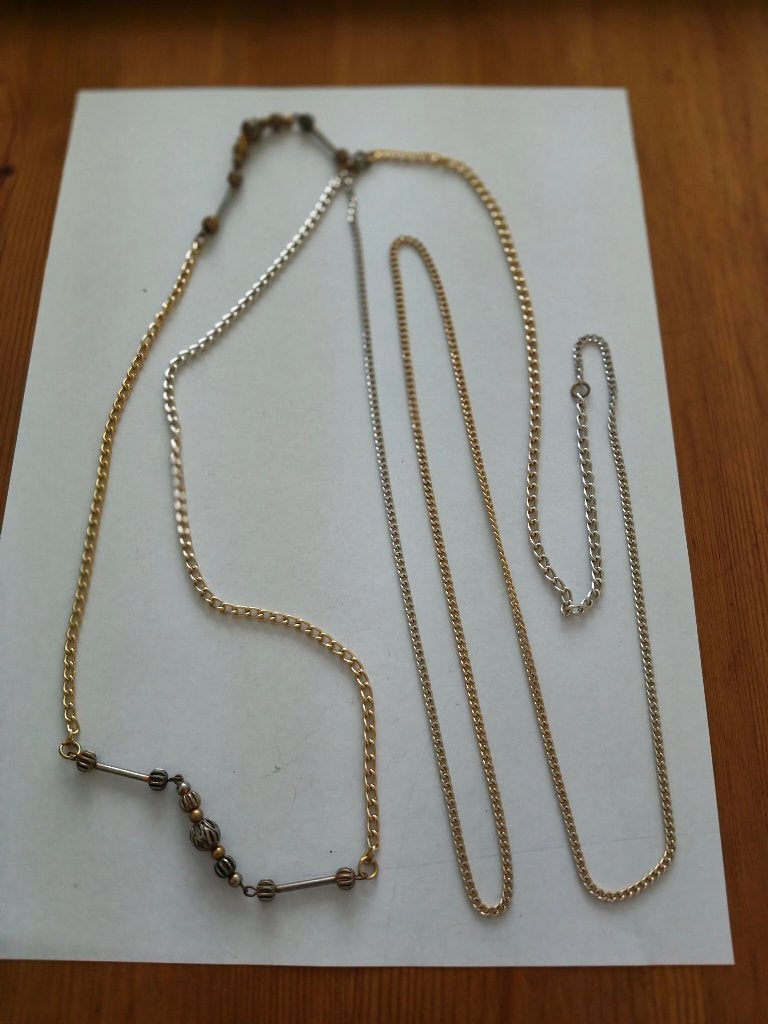 1370 fantasy chain, Sieraden, Tassen en Uiterlijk, Kettingen, Verzenden, Nieuw, Zilver, Overige materialen