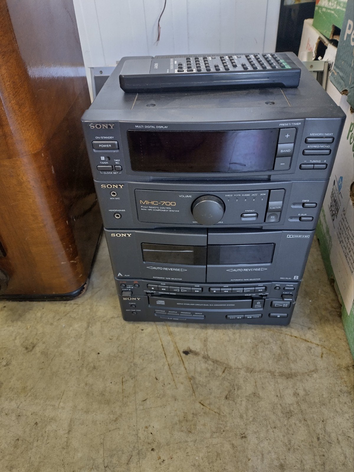 Sony stereo set, Ophalen of Verzenden