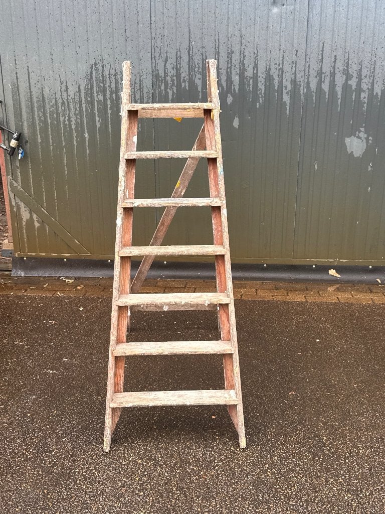 Houten trap, Doe-het-zelf en Verbouw, Ladders en Trappen, Ophalen of Verzenden, Gebruikt, Trap, 2 tot 4 meter
